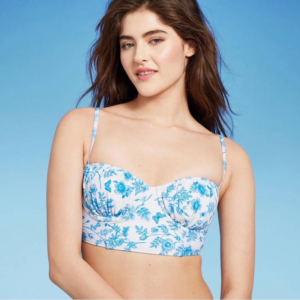 Bathing Suit Corset Top